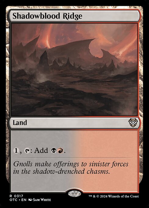 Shadowblood Ridge [Foil]