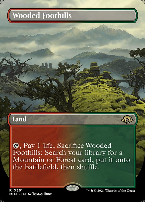 Wooded Foothills [Borderless Foil]