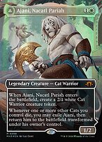 Ajani, Nacatl Pariah // Ajani, Nacatl Avenger [Textured Foil]