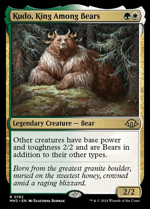 Kudo, King Among Bears [Foil]