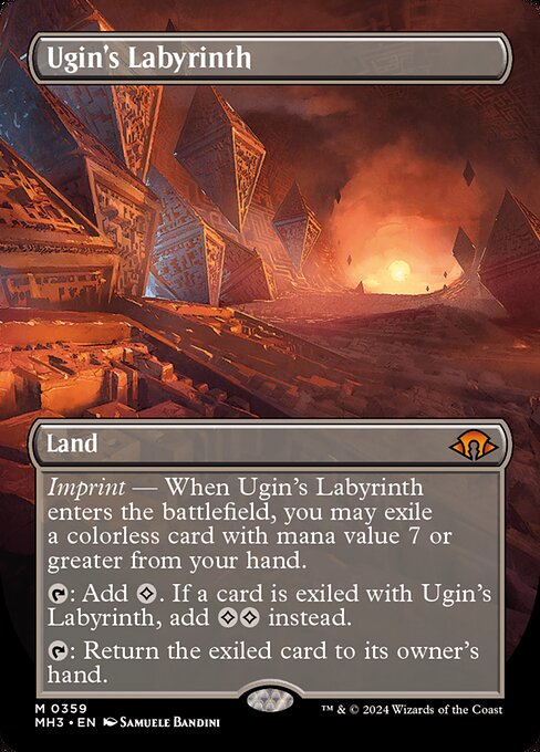 Ugin's Labyrinth [Borderless]