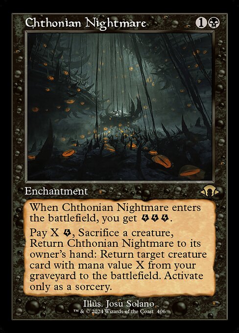 Chthonian Nightmare [Retro Frame]
