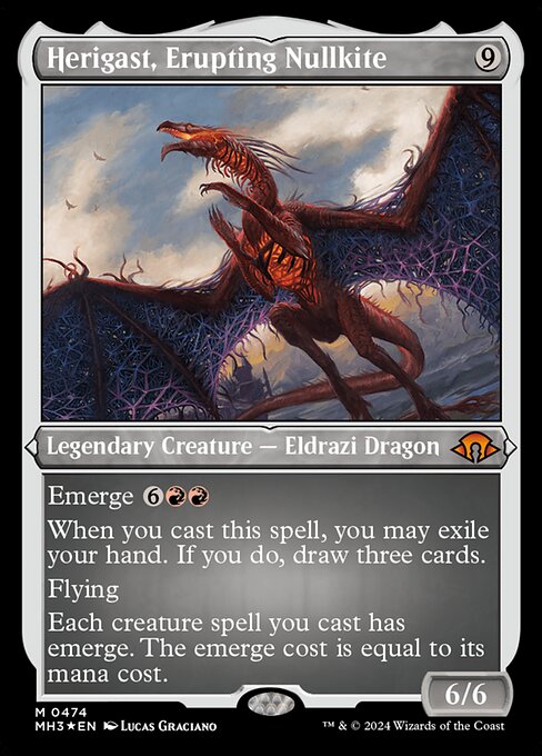 Herigast, Erupting Nullkite [Etched Foil]