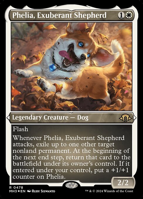 Phelia, Exuberant Shepherd [Etched Foil]
