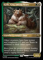 Kudo, King Among Bears [Etched Foil]
