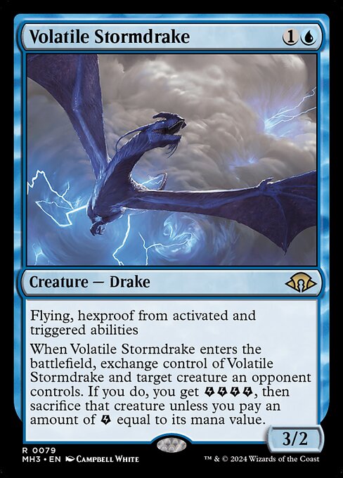 Volatile Stormdrake [Foil]