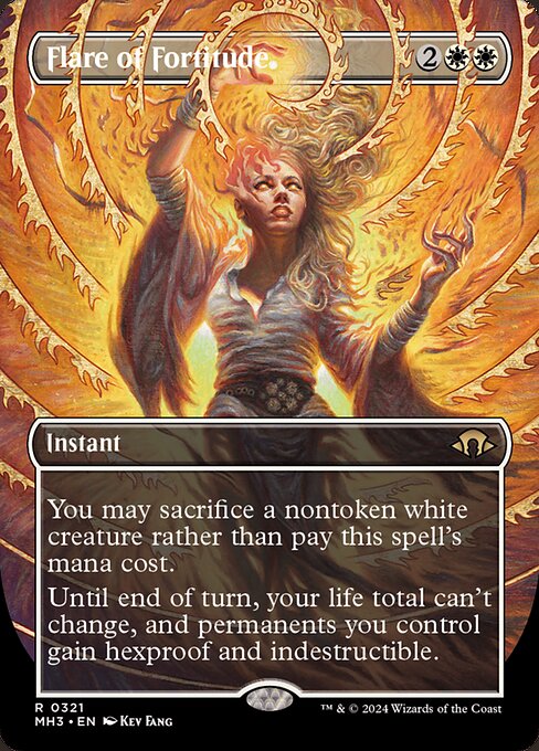Flare of Fortitude [Borderless Foil]