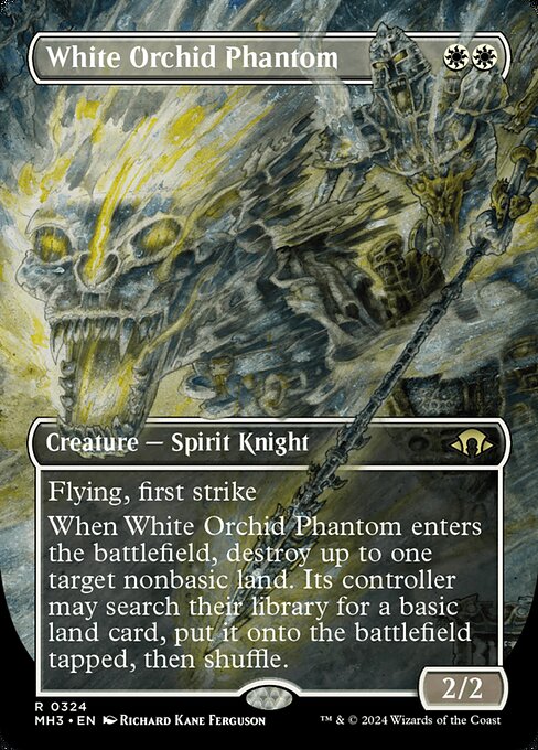 White Orchid Phantom [Borderless]