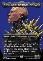 K'rrik, Son of Yawgmoth [Borderless]