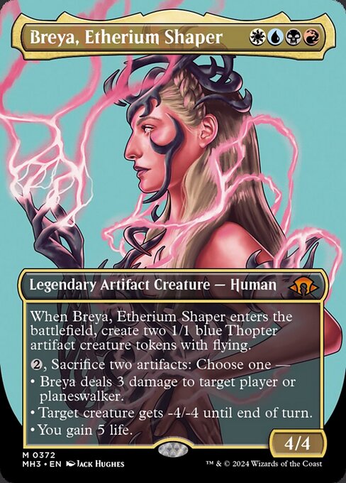 Breya, Etherium Shaper [Borderless Foil]