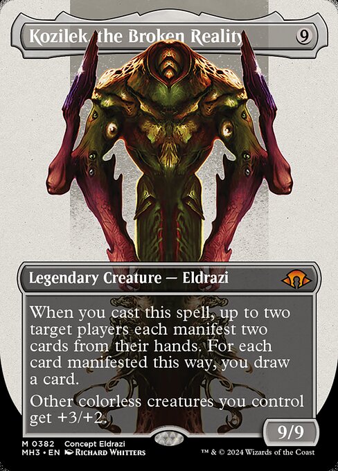 Kozilek, the Broken Reality [Borderless]