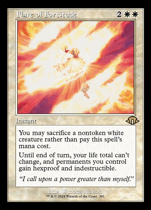 Flare of Fortitude [Retro Frame Foil]