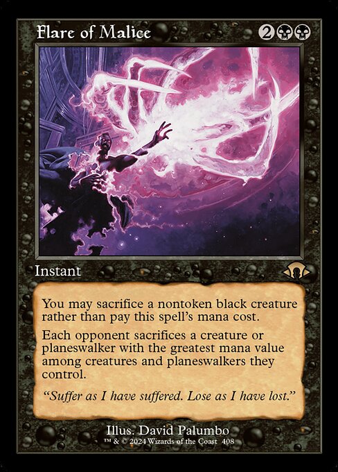Flare of Malice [Retro Frame Foil]