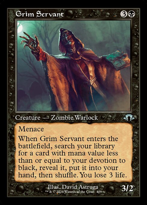 Grim Servant [Retro Frame]