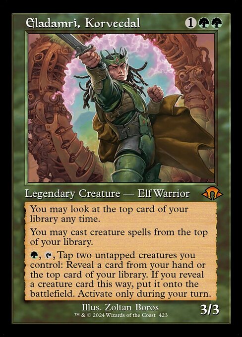 Eladamri, Korvecdal [Retro Frame Foil]