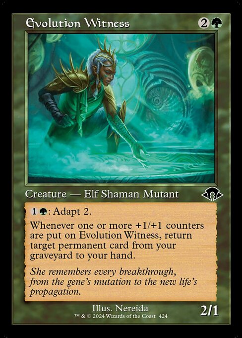 Evolution Witness [Retro Frame Foil]