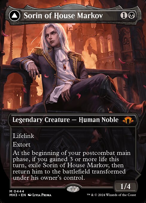 Sorin of House Markov // Sorin, Ravenous Neonate [Borderless]