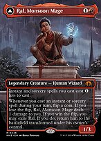 Ral, Monsoon Mage // Ral, Leyline Prodigy [Borderless]