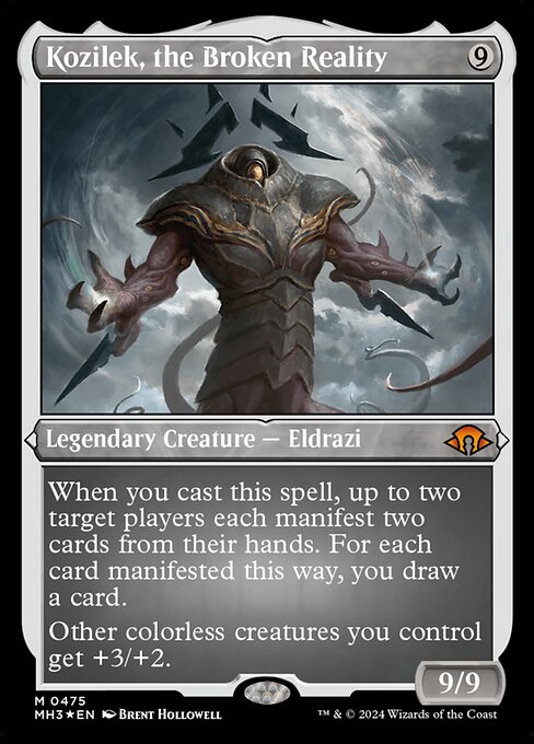 Kozilek, the Broken Reality [Etched Foil]