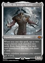 Kozilek, the Broken Reality [Etched Foil]