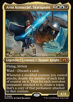 Arna Kennerüd, Skycaptain [Etched Foil]