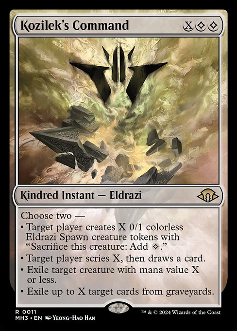 Kozilek's Command [Foil]