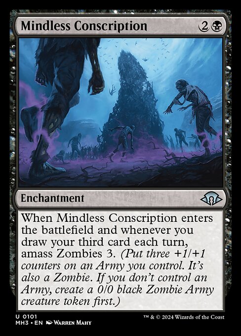 Mindless Conscription [Foil]