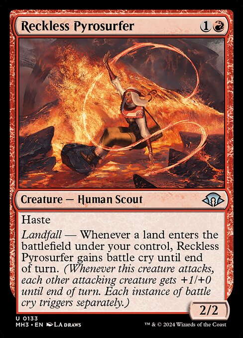 Reckless Pyrosurfer [Foil]