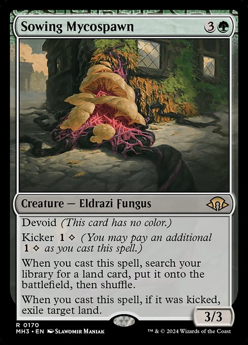 Sowing Mycospawn [Foil]