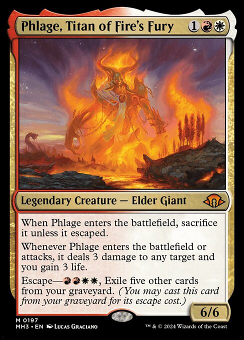 Phlage, Titan of Fire's Fury [Foil]
