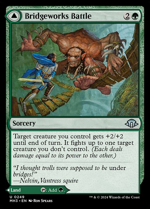 Bridgeworks Battle // Tanglespan Bridgeworks [Foil]