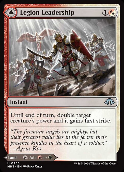 Legion Leadership // Legion Stronghold [Foil]