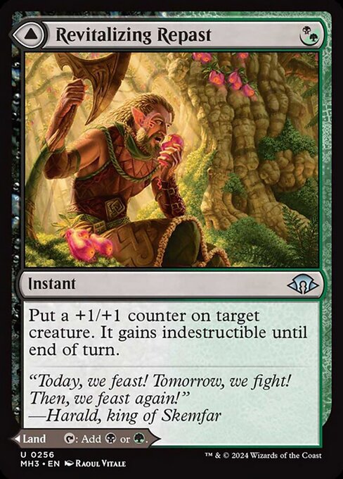Revitalizing Repast // Old-Growth Grove [Foil]