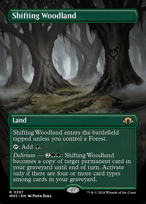 Shifting Woodland [Borderless Foil]