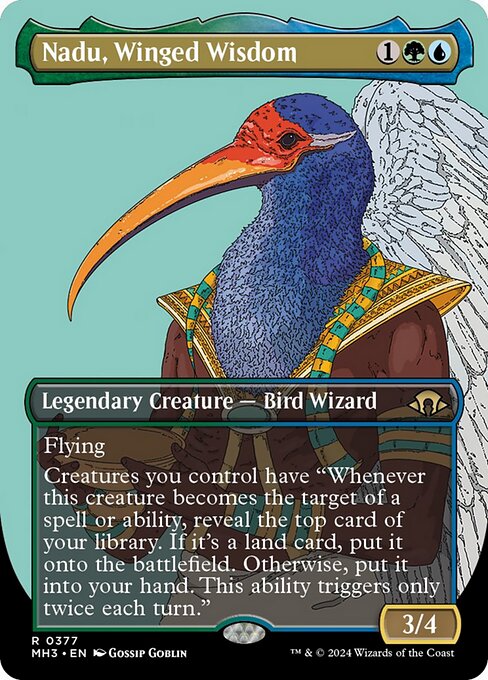 Nadu, Winged Wisdom [Borderless]