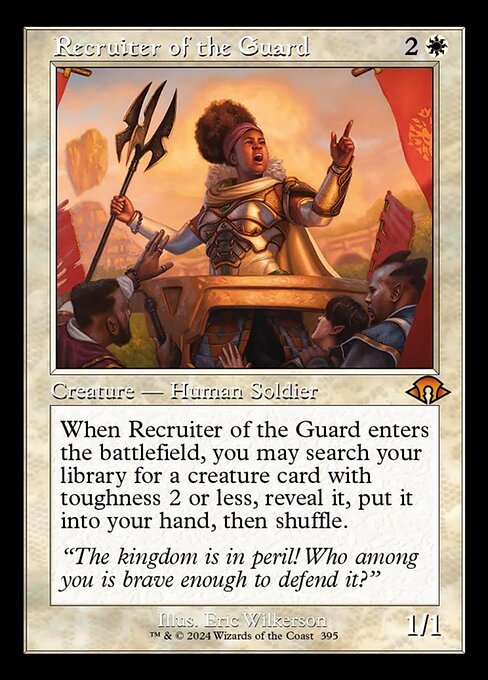 Recruiter of the Guard [Retro Frame]