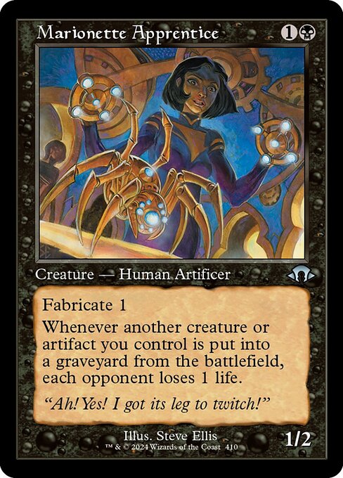 Marionette Apprentice [Retro Frame Foil]