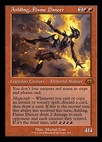 Ashling, Flame Dancer [Retro Frame]