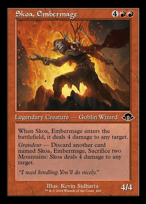 Skoa, Embermage [Retro Frame]