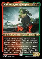 Rosheen, Roaring Prophet [Etched Foil]