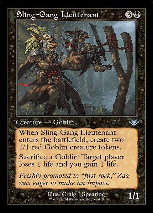 Sling-Gang Lieutenant [Foil]