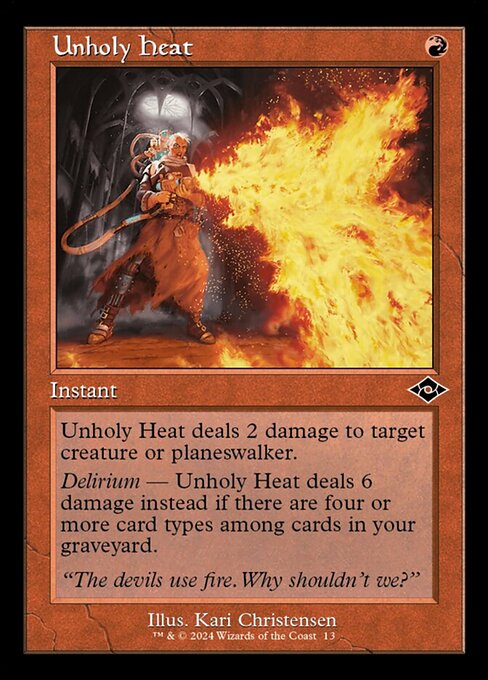 Unholy Heat [Foil]