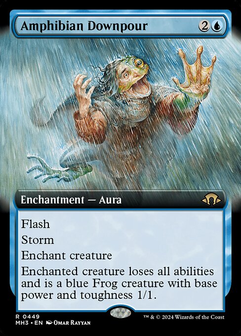 Amphibian Downpour [Extended Artwork Foil]