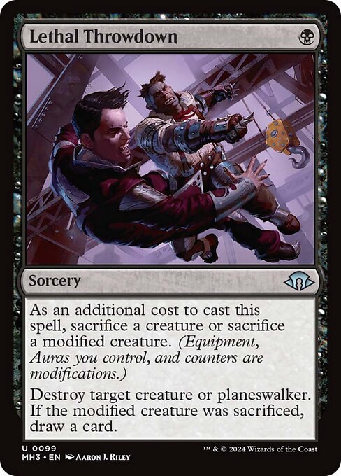 Lethal Throwdown [Foil]
