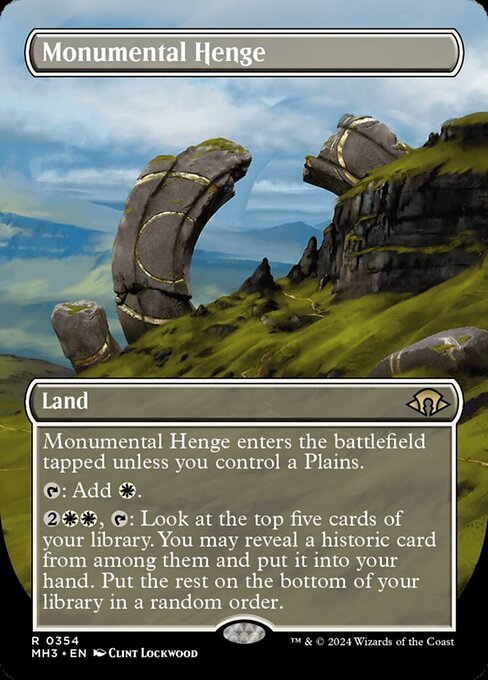 Monumental Henge [Borderless Foil]