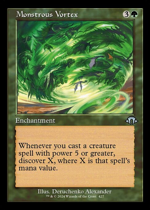 Monstrous Vortex [Retro Frame Foil]