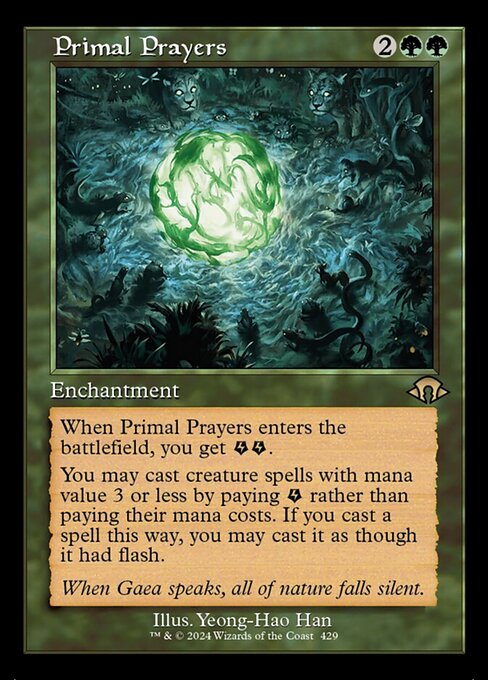 Primal Prayers [Retro Frame]
