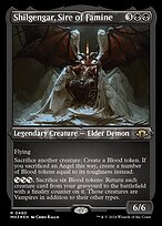 Shilgengar, Sire of Famine [Etched Foil]