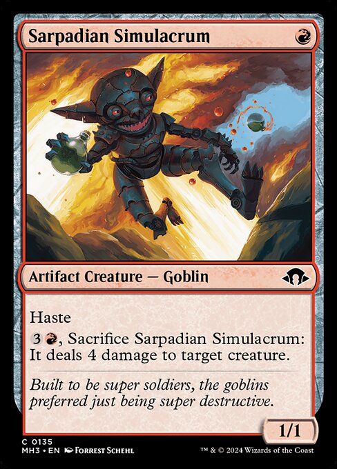 Sarpadian Simulacrum [Foil]