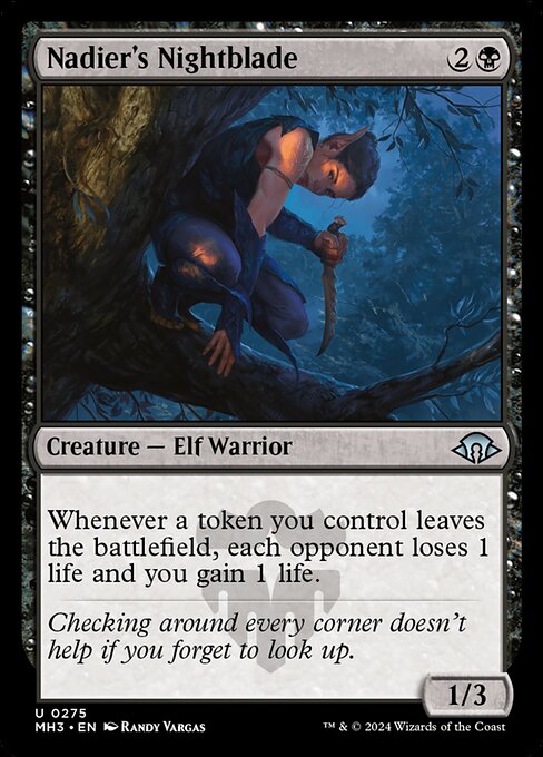 Nadier's Nightblade [Foil]